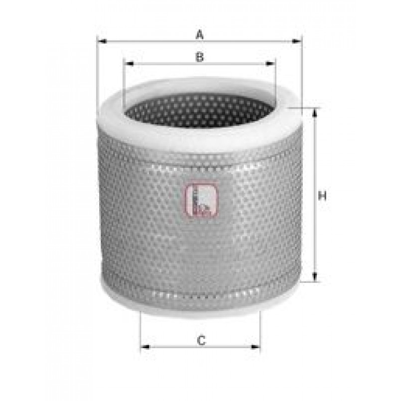 S 5680 A SOFIMA Фільтр повітря